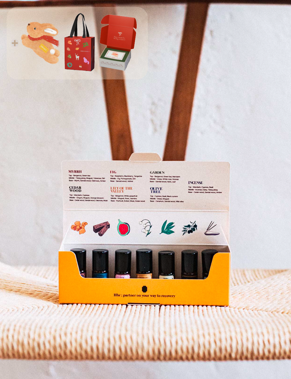 Perfume Discovery set 3mL*7type - hebron project